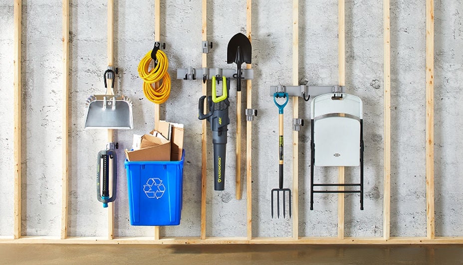 Shop Mastercraft MOD wall-mounted storage hooks, components and systems.