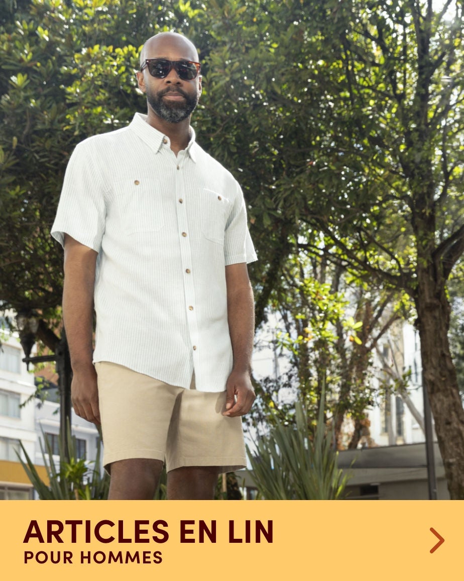 articles en lin pour hommes